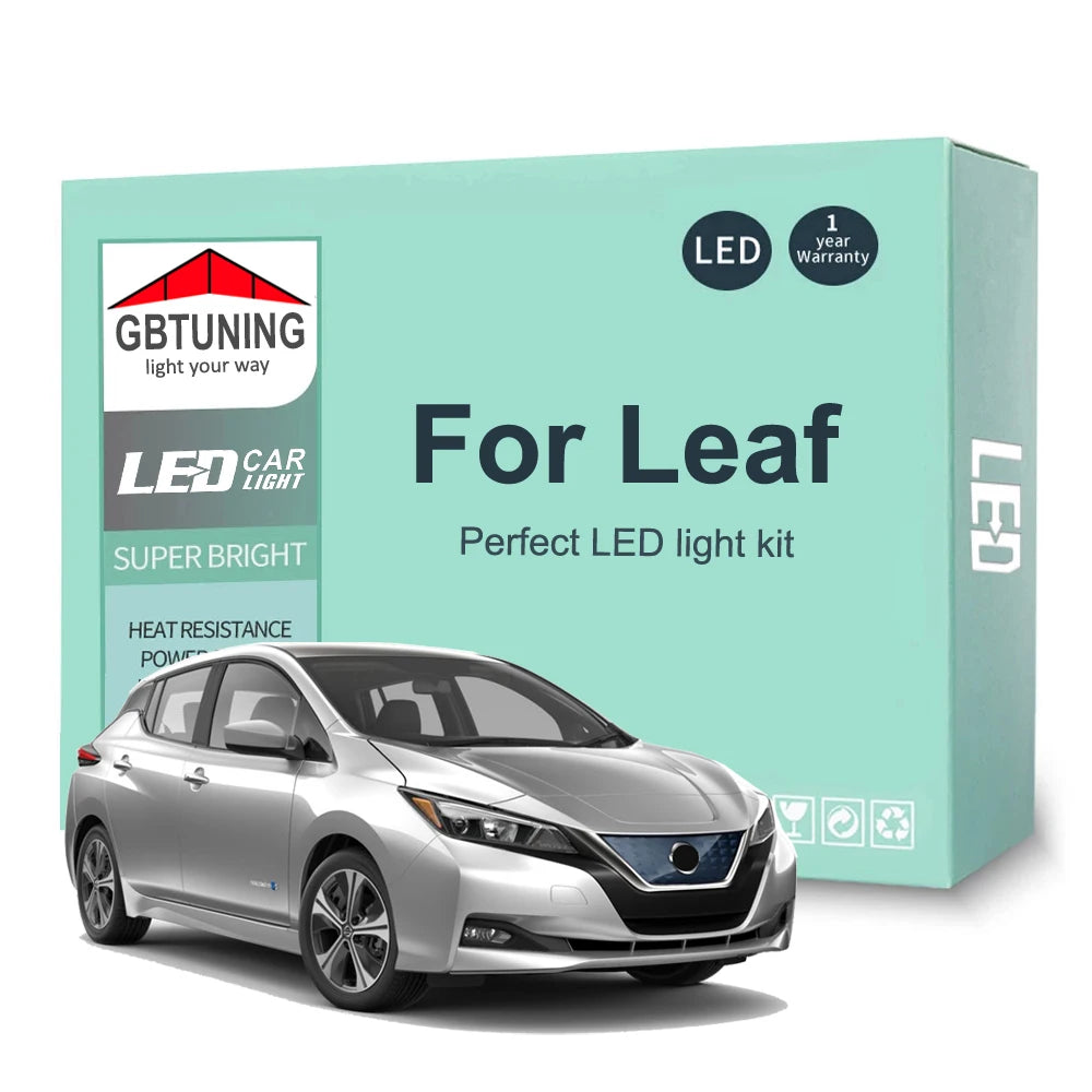 LED Interior Light Kit for Nissan Leaf ZE0 ZE1 2010-2016 - Canbus Dome Map Door Trunk Bulbs | AUTOKITSHOP