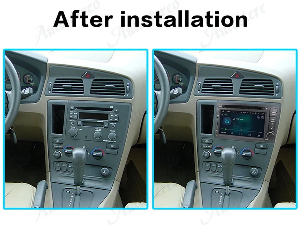 Android Carplay for VOLVO S60 V70 XC70 2000-2004 Car DVD Player GPS Navigation Stereo Head