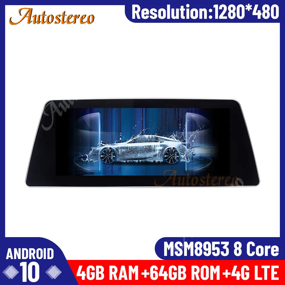 Carplay Android 13 For BMW 5 Series G20 2017 2018 2019 Car Head Unit Multimedia Player GPS
