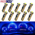 10-Piece LED Interior Light Kit for W3W W1 T5 - Canbus Error-Free Interior Bulbs