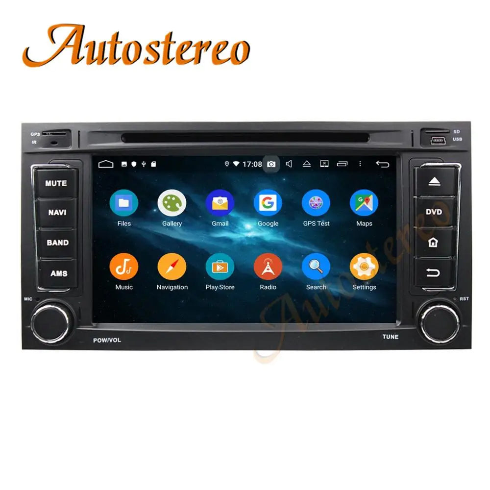 Wireless Carplay Android 13 128G Car GPS Navigation For VW Volkswagen TOUAREG 2003-2010 T5