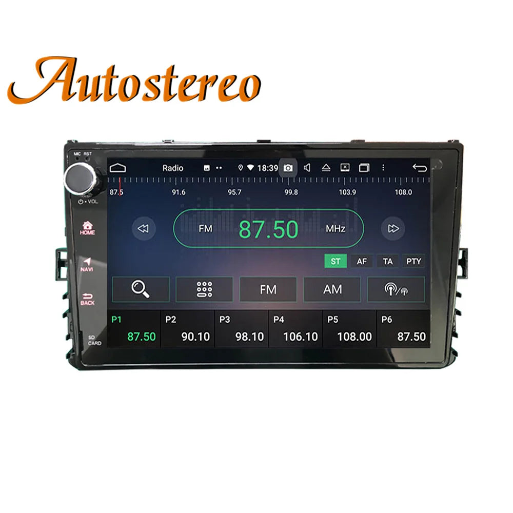 9" AutoStereo 1080P Android13 Carplay For Volkswagen VW T-cross Tcross 2019-2021 Car GPS N
