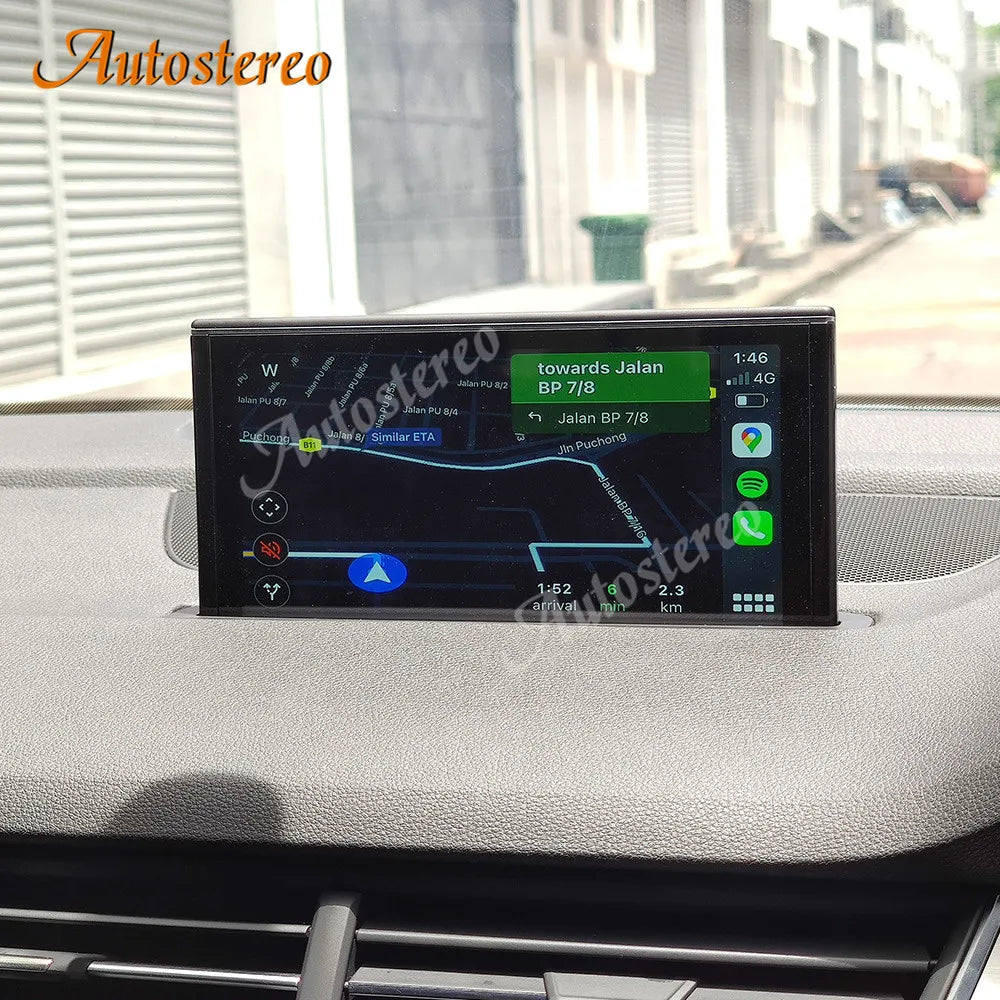 Android13 Carplay Auto Stereo Foldable For Audi Q7 2016-2019 Car GPS Navigation Multimedia