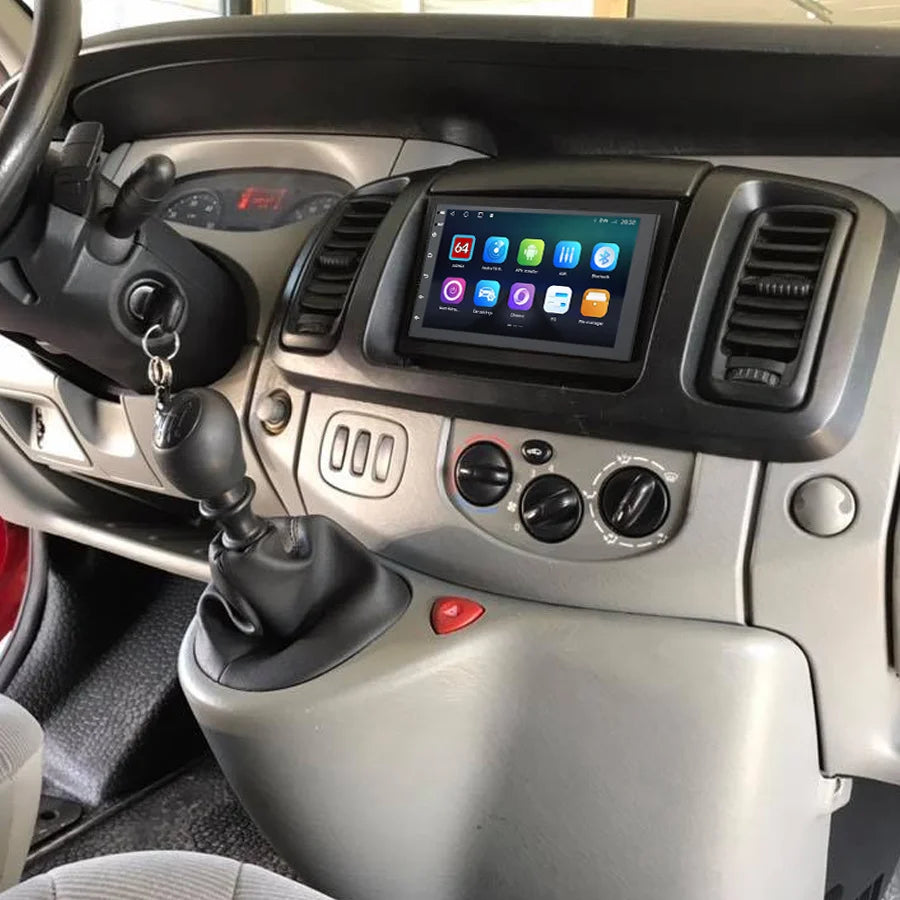 Android 14 Multimedia Video Player Autoradio Carplay For Renault Trafic Opel Vivaro 2006 -