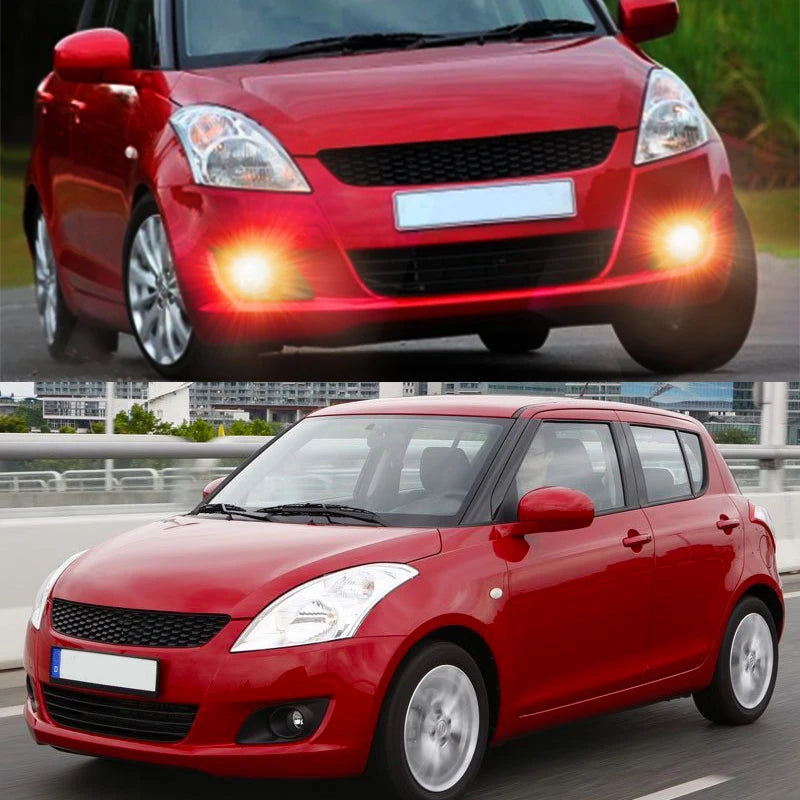 For Suzuki Swift 2011 2012 2013 2014 2015 2016 2017 Car LED Fog Light Day Time Running DRL | AUTOKITSHOP
