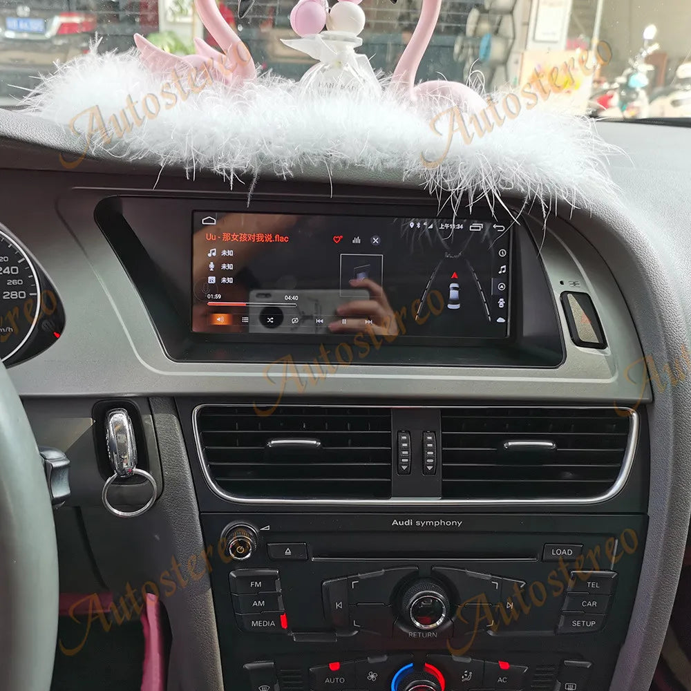 For Audi A4 B8 2009-2015 Android 14 Carplay Car GPS Navigation Multimedia Player Auto Ster