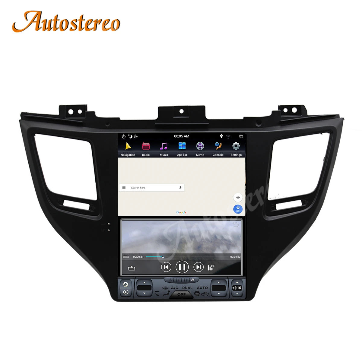 Carplay Android 13 Car Multimedia Player GPS Navigation For Hyundai Tuscon 2015-2019 Car S