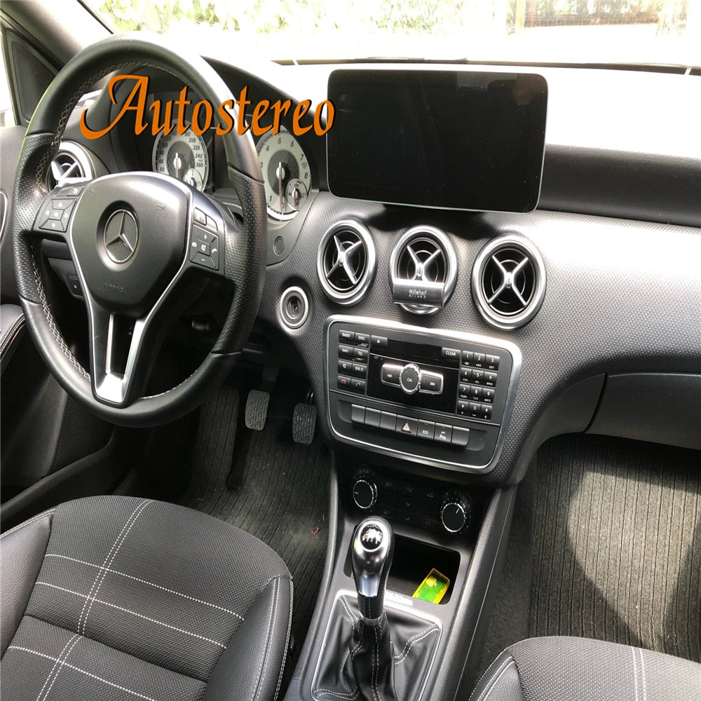 Android 13 Carplay For Mercedes Benz A CLA GLA CLass 2013-2019 Qualcomm Touch Screen Multi