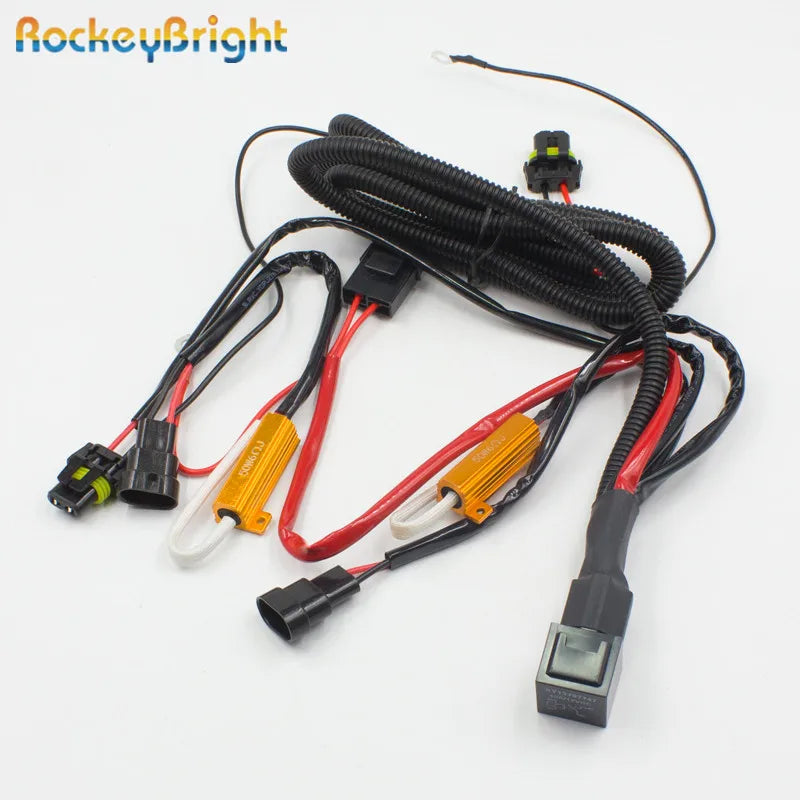 Car Warning Canceller Conversion Kit Relay Harness H1 H3 H7 H8 H11 9005 9006 HB2 HB3 HB4 C