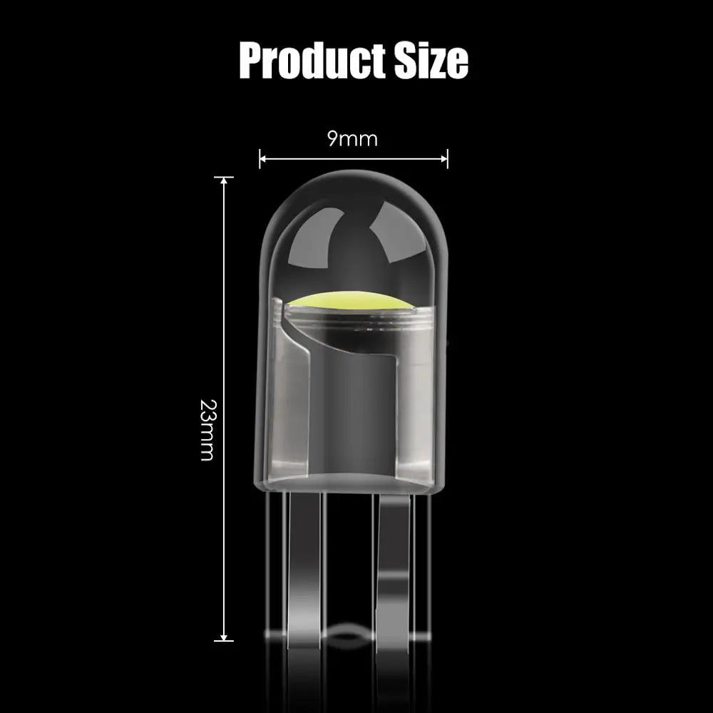 T10 W5W Led Light Bulb 194 168 501 2825 COB Auto Signal Light 12V LED Car Wedge Parking Li