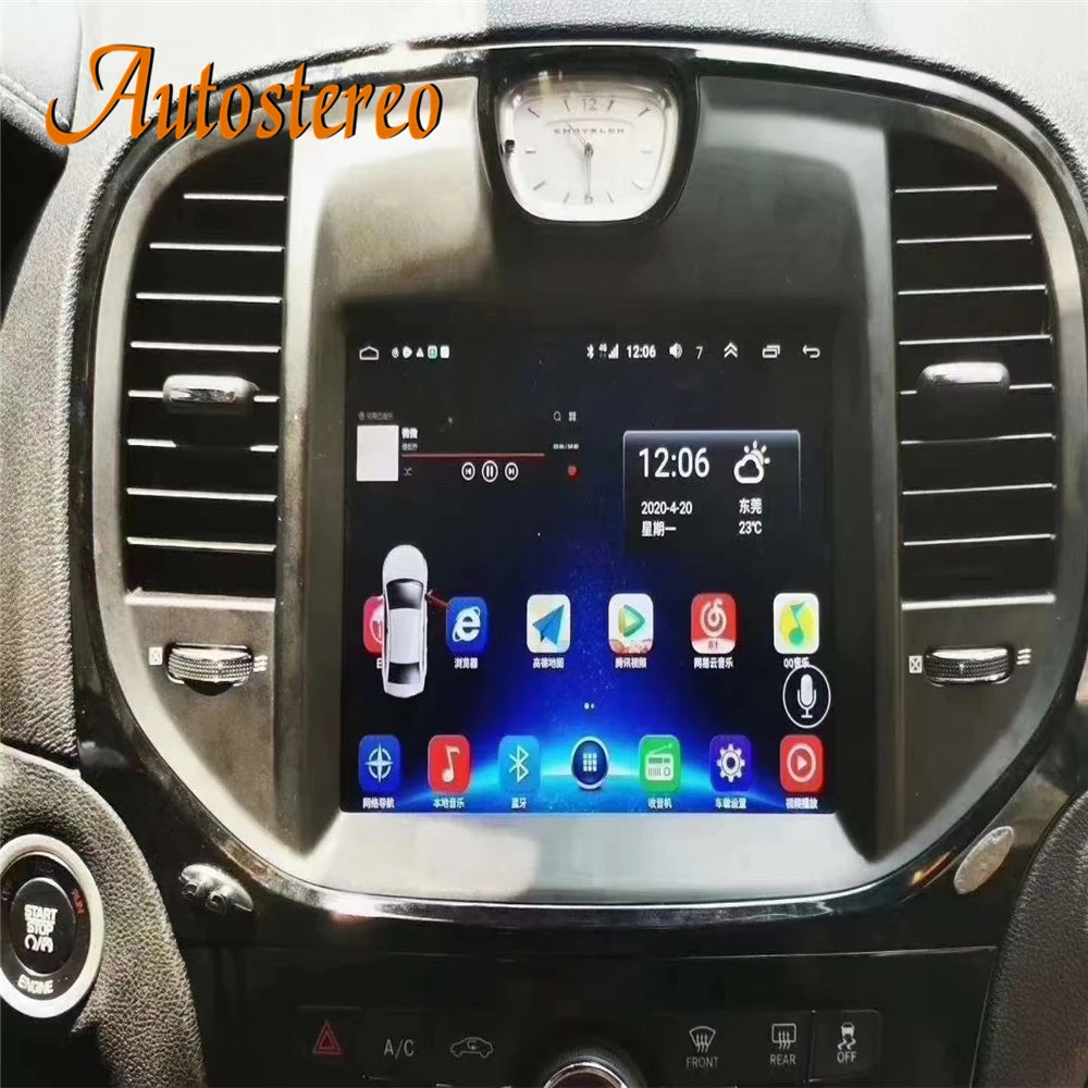Carplay Android 13 For Lancia Thema 2010-2020 Vertical Screen Car GPS Navigation Headunit