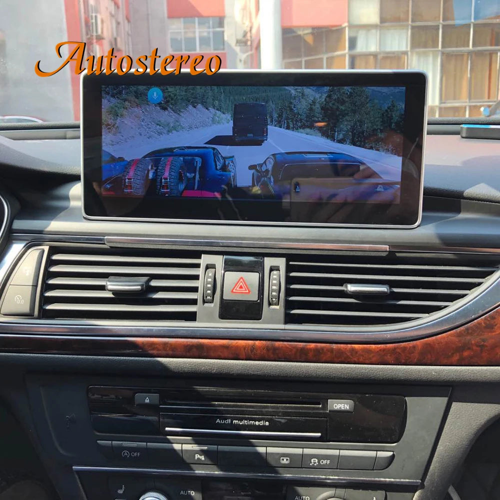 Carplay 10.25 Android 13 For Audi A6 2012-2018 Car Radio GPS Navigation Radio Tape Multime