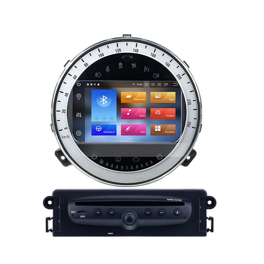 Android 10 Car Stereo Radio CD DVD Player 4+64GB GPS For BMW Mini Cooper 2006-2013