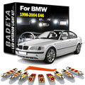 20-Piece LED Interior Light Kit for BMW E46 1998-2000 - Canbus Error-Free Interior Bulbs