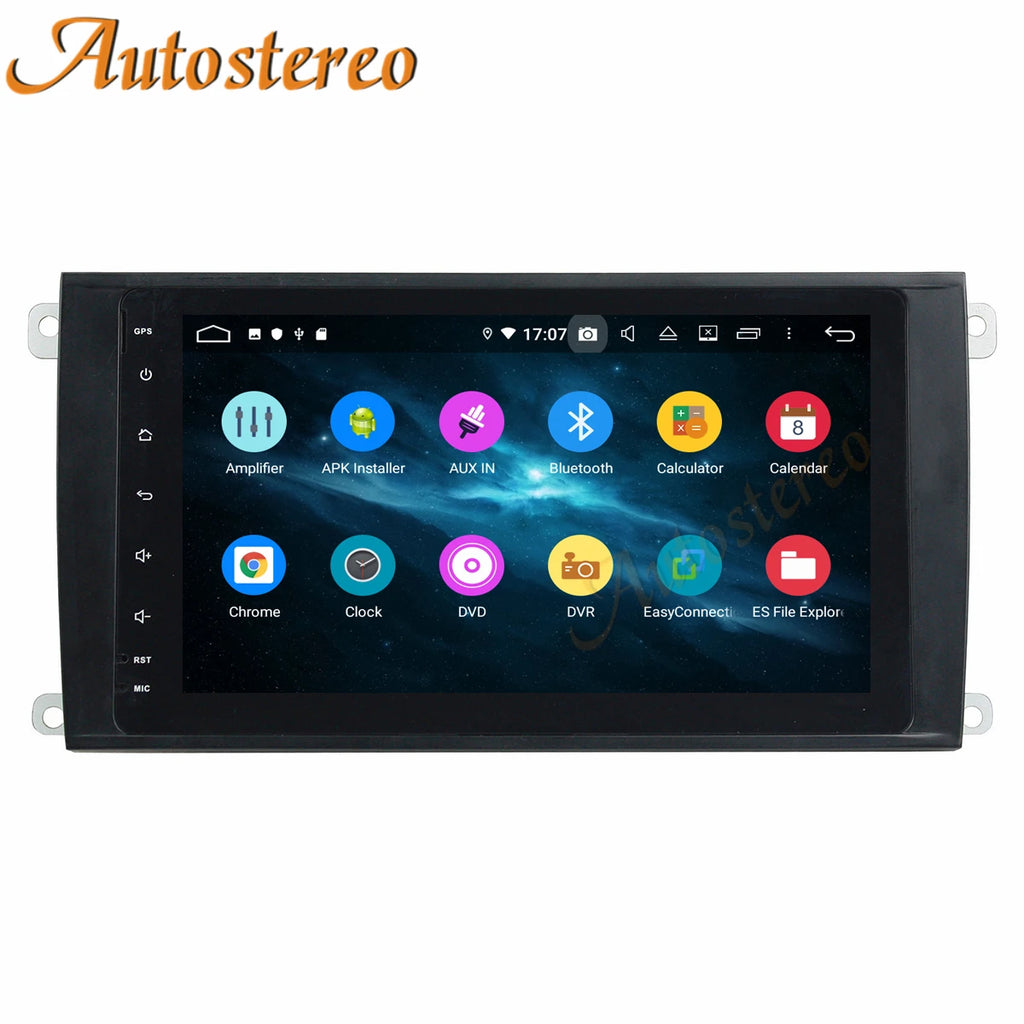 Android 14 Carplay Car No DVD Player GPS Navigation For Porsche Cayenne 2003-2010 Auto Rad
