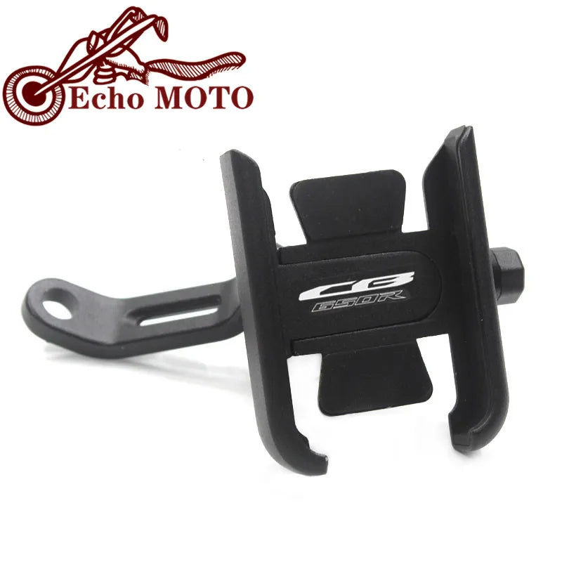 With LOGO CB650R Motorcycle Accessories handlebar Mobile Phone Holder GPS stand bracket For Hond - Automotive LED Light