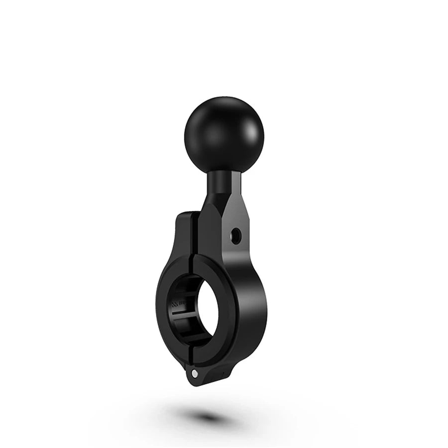Aluminum U Bolt Handlebar Clamp Mount Base w/ 1" Ball Fit Motorcycle Bike Holder