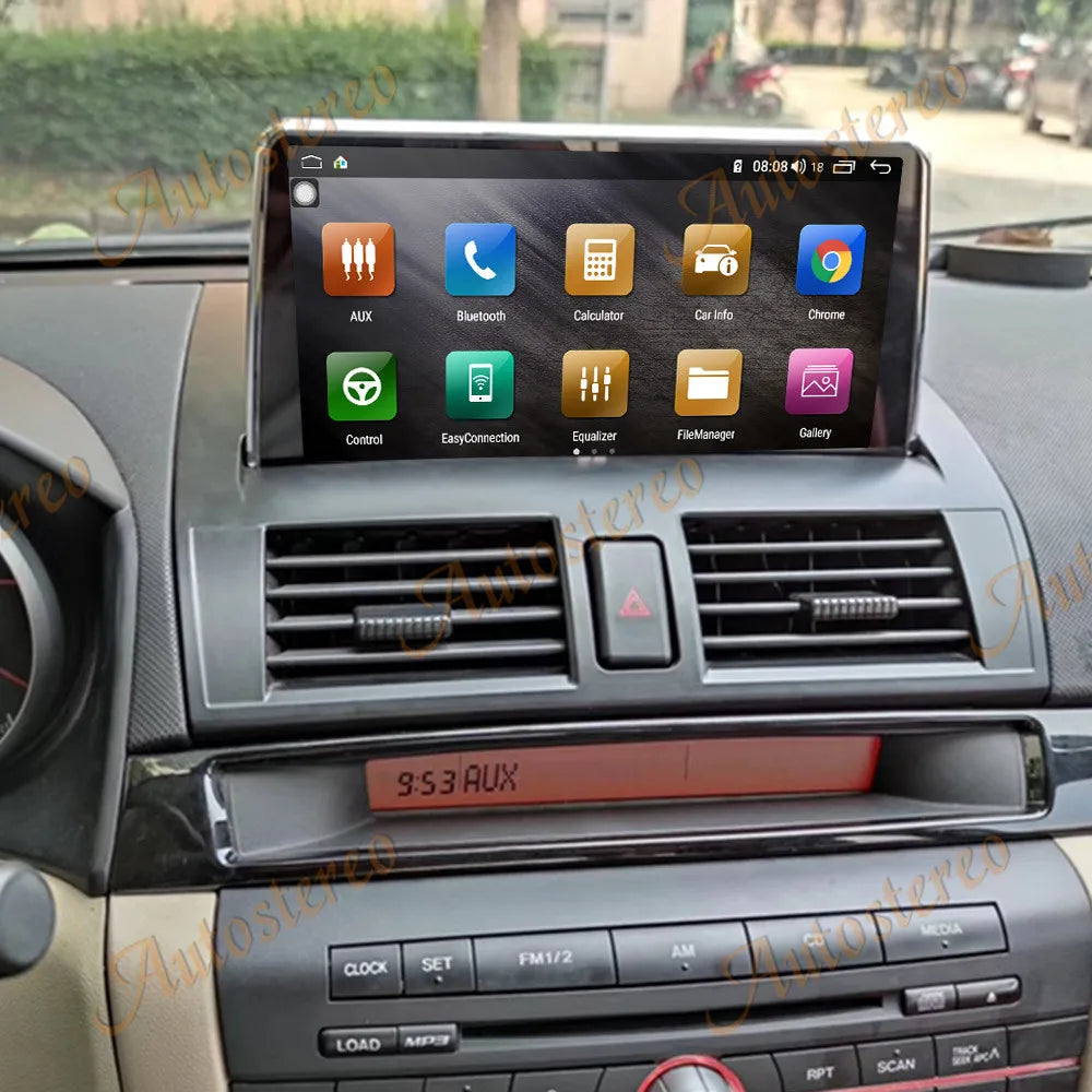 For Mazda 3 2003-2009 Android 14 8+256G Car GPS Navigation Auto Stereo Multimedia Player H