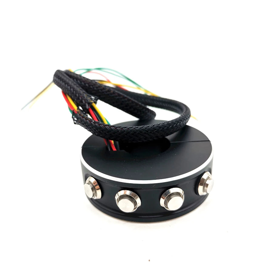 Universal Motorcycle Handlebar Switch Control Button 7/8 inch CNC Aluminum Alloy