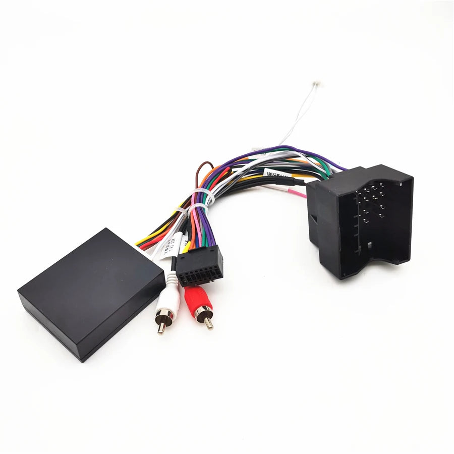 Car Android Power Wiring Harness Cable 16PIN Adapter With Canbus Box For Mercedes Benz B20