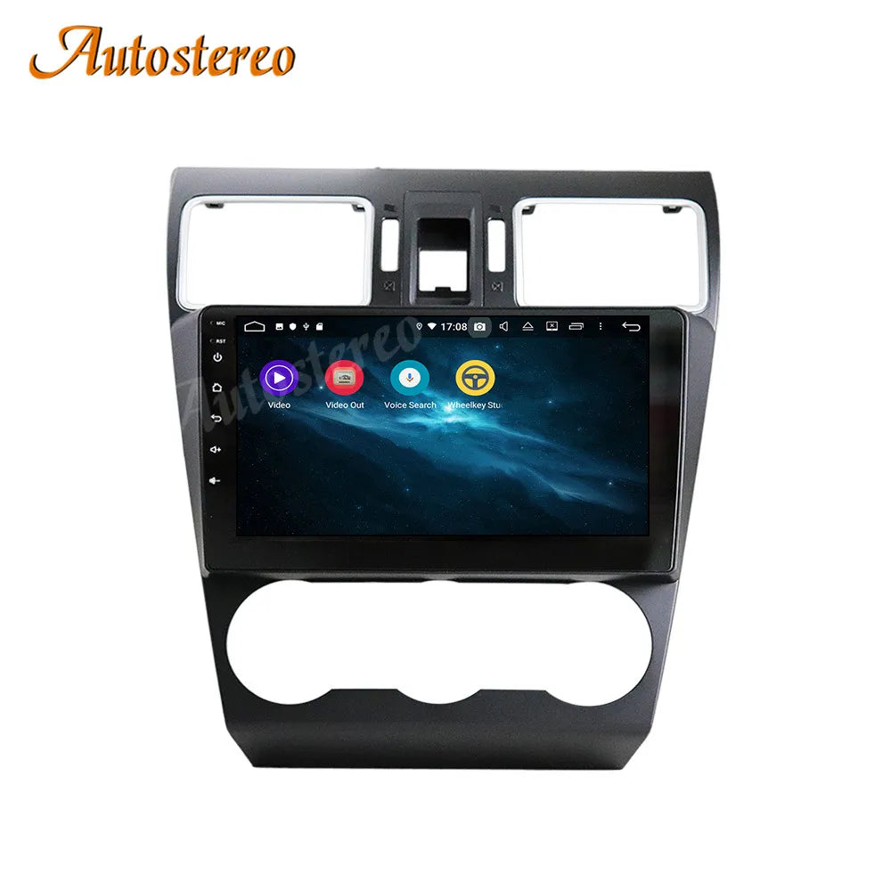 Carplay For Subaru Forester 2015-2018 Android 14 Car GPS Navigation Multimedia Player Head