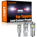 2-Piece LED Interior Light Kit for Toyota Land Cruiser 70 80 100 200 Prado 90 120 150 FJ Canbus Exterior Backup Rear ...
