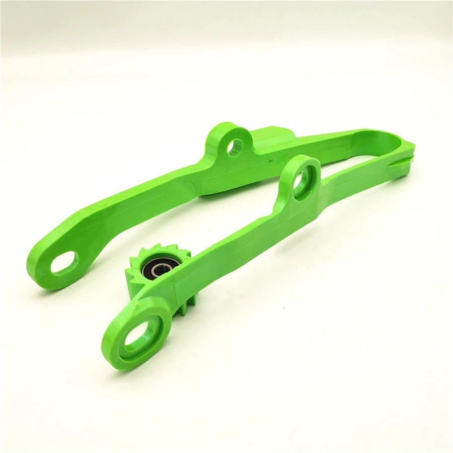 Chain Slider W/ Lower Roller Green For Kawasaki KX250F KX450 KXF250 KX450F