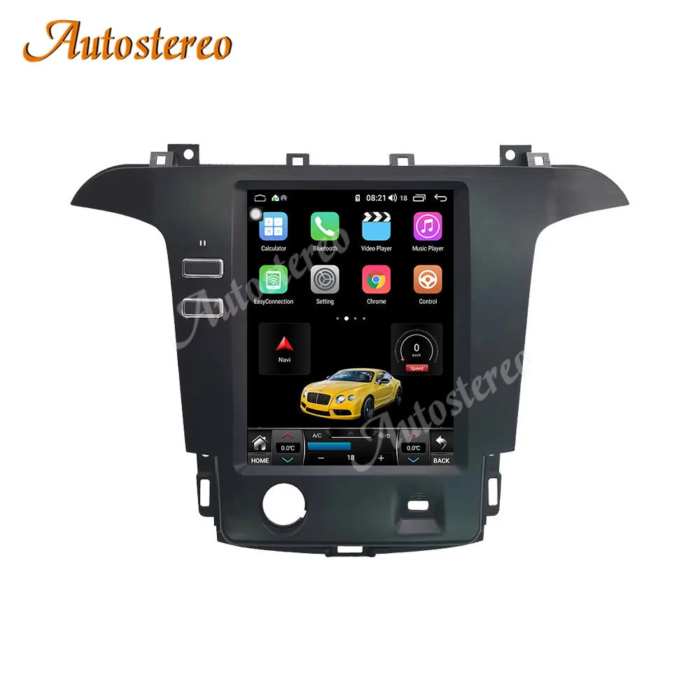 Qualcomm Snapdragon Android Carplay For Ford Galaxy S Max 2007-2015 Tesla Style Car Multim