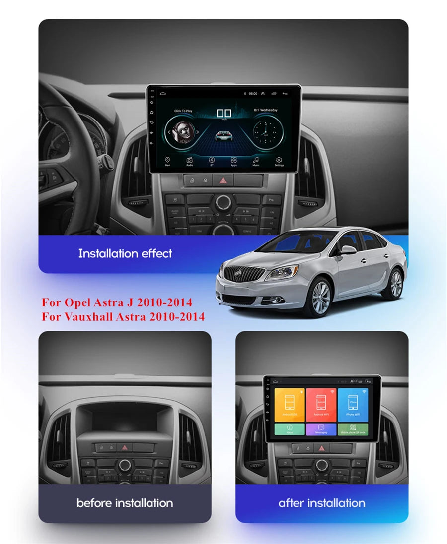 LED Interior Light Kit for Opel 2010-2014 - Canbus Error-Free Interior Bulbs