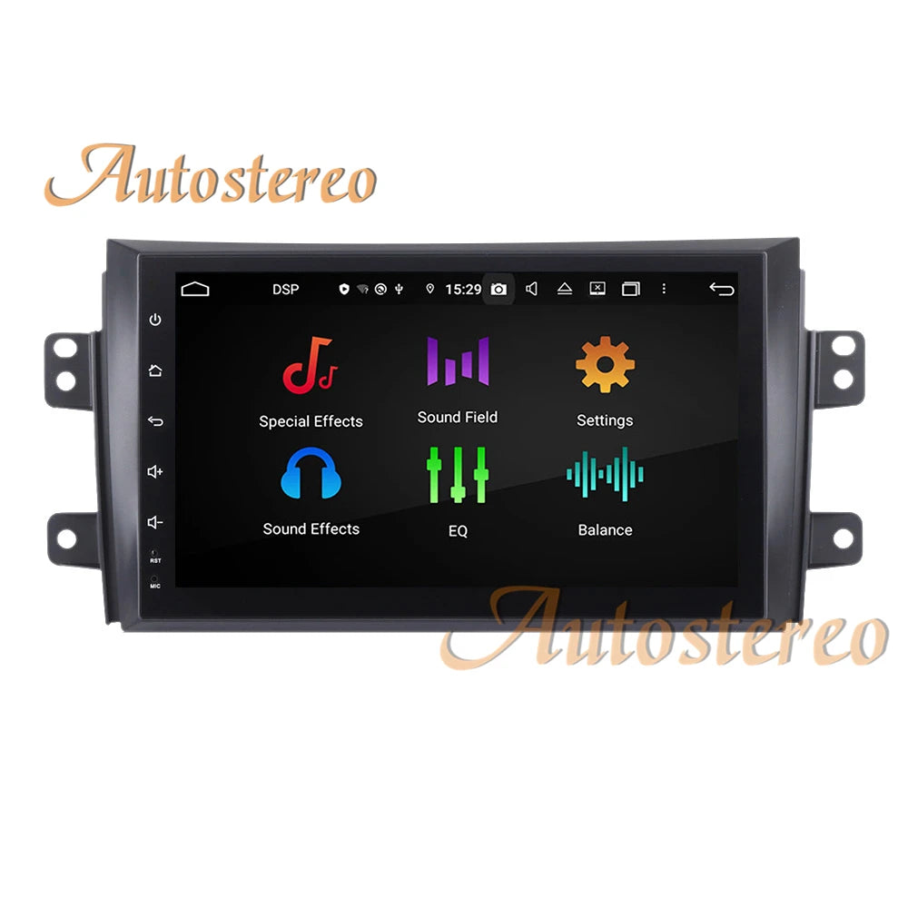 Auto Stereo Android 13 Car GPS Navigation for SUZUKI SX4 2006-2012 Head Unit Multimedia Pl