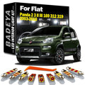 LED Interior Light Kit for Fiat 2003-2018 - Canbus Error-Free Interior Bulbs