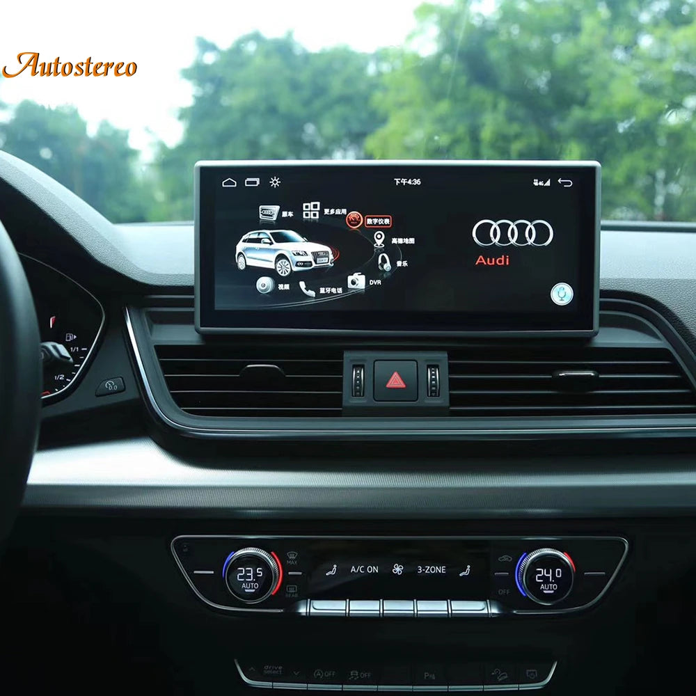 Android 13 Qualcomm 4G SIM LTE 10.25" For Audi Q5 2016-2021 Car GPS Navigation Multimedia