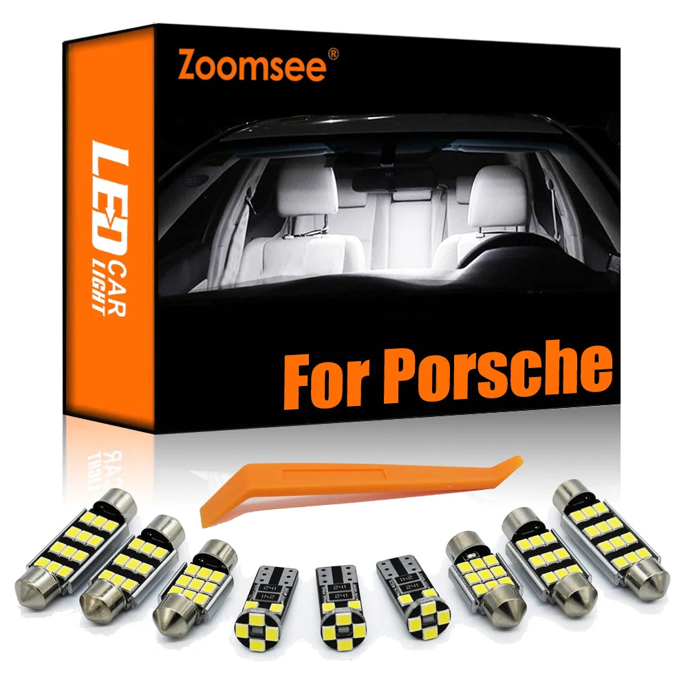 LED Interior Light Kit for Porsche Panamera 970 Cayenne 9PA 92A 996 997 Boxster 986 987 981 Macan 95B Cayman 987 981 ...