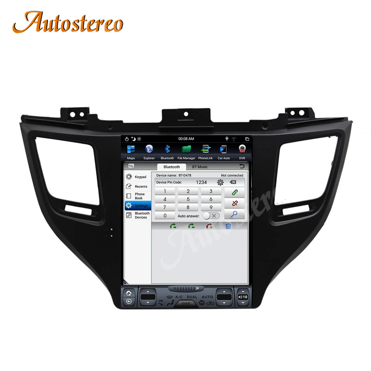 Carplay Android 13 Car Multimedia Player GPS Navigation For Hyundai Tuscon 2015-2019 Car S