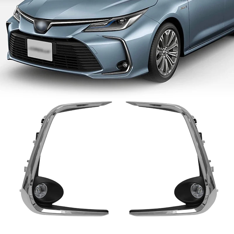LED Daytime Running Lights Fog Lamp DRL for Toyota Corolla Sedan 2019 2020 2021 Wires Swit | AUTOKITSHOP