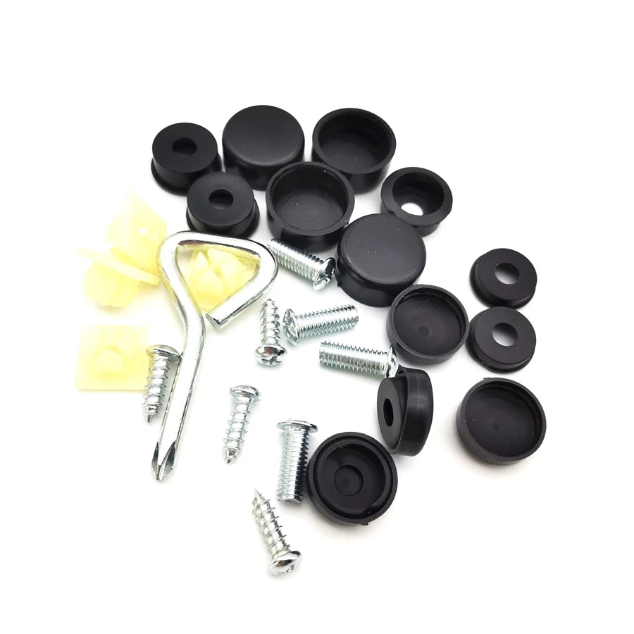Car Plate Zinc Alloy Anti-theft License Plate Bolt Frame Screw Accessories