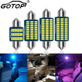 C5W LED C10W Canbus Festoon 31mm 36mm 39mm 41mm Canbus Interior Reading Light 24SMD 3014 C