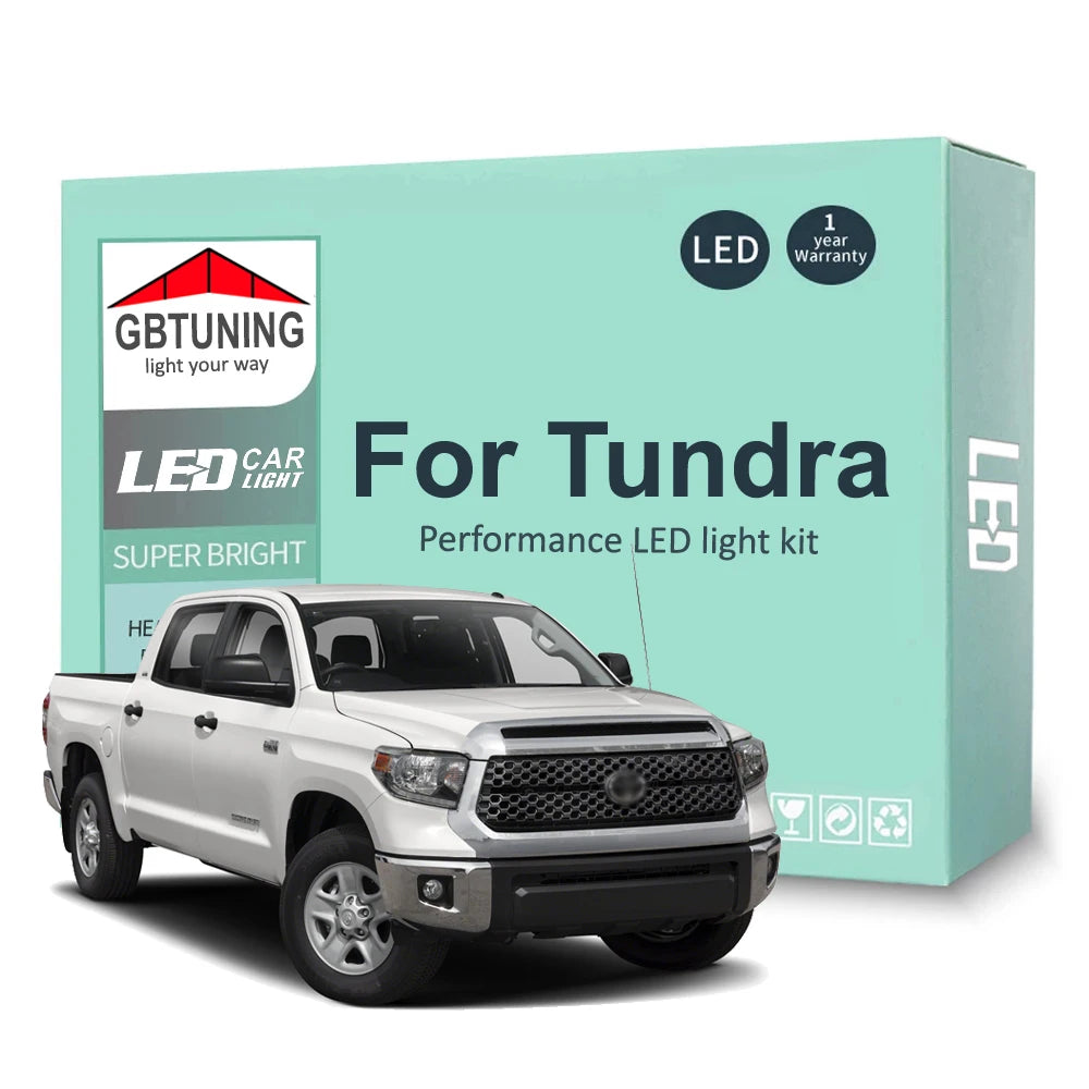 LED Interior Light Kit for Toyota Tundra 1999-2015 - Canbus Dome Map Door Trunk Bulbs | AUTOKITSHOP