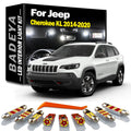 15-Piece LED Interior Light Kit for Jeep - Canbus Error-Free Interior Bulbs