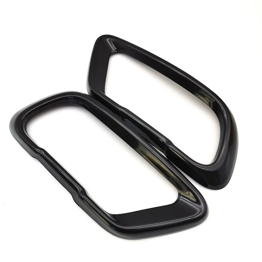 Pair Exhaust Pipe Cover Stickers For BMW X5 G05 X7 G07 2019-21 M Sports Version