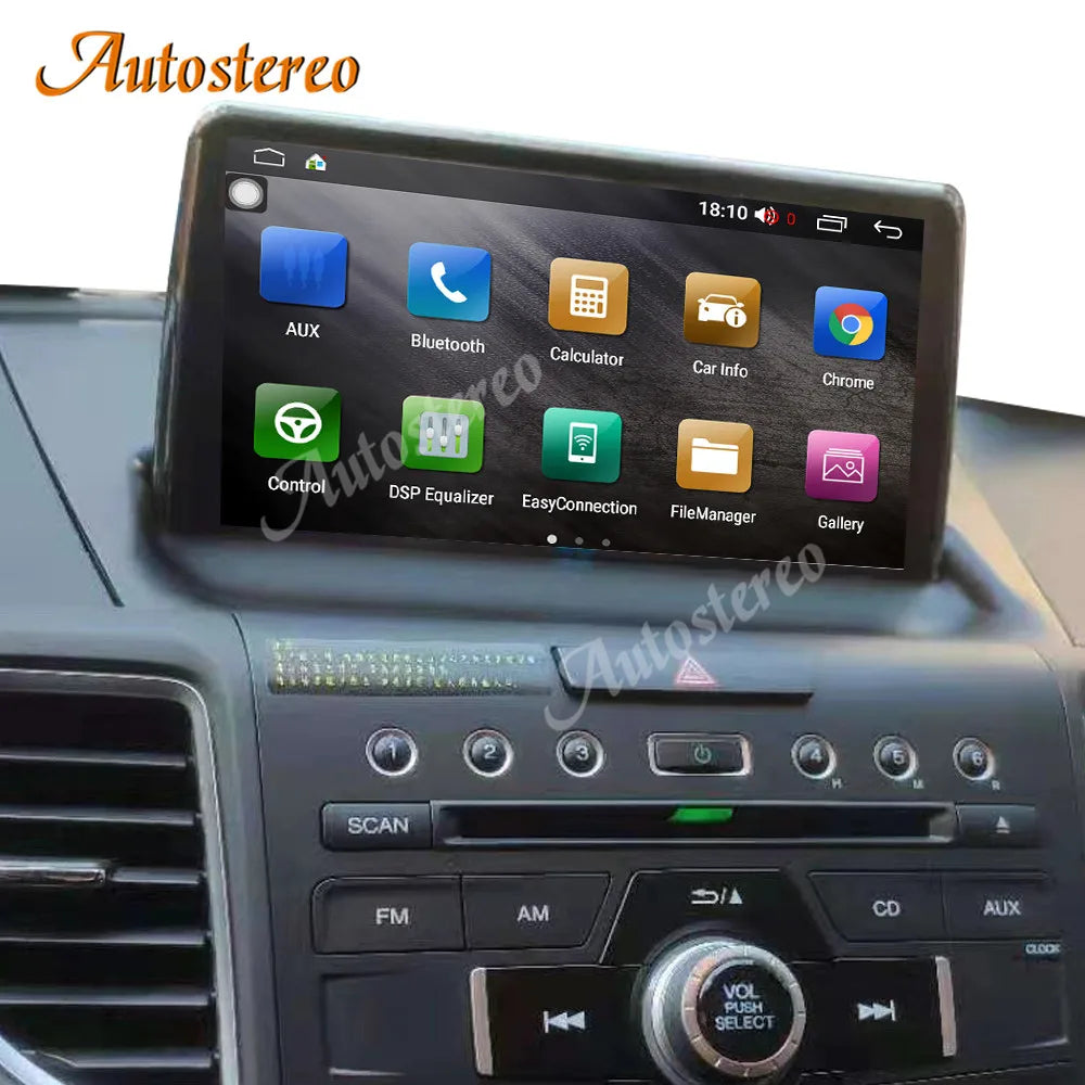 Android 15 Carplay Car GPS Navigation For Honda CRV 2012-2016 Head Unit Multimedia Player