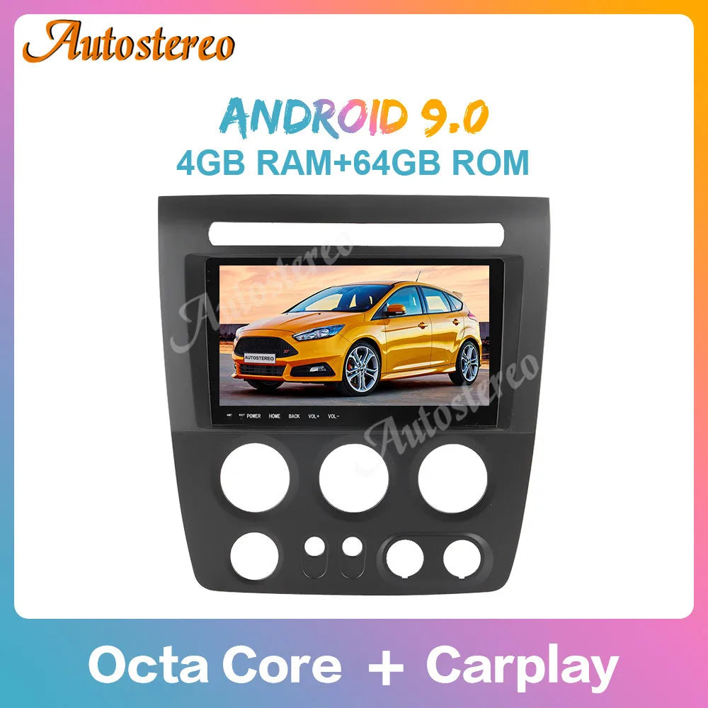 Carplay Android 14 Car Multimedia Player For Hummer H3 2005-2010 Car GPS Navigation Head U
