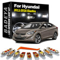 9-Piece LED Interior Light Kit for Hyundai 2013-2016 - Canbus Error-Free Interior Bulbs
