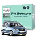 11-Piece LED Interior Light Kit for Skoda Roomster 2006-2011 - Canbus Dome Map Door Trunk Bulbs | AUTOKITSHOP