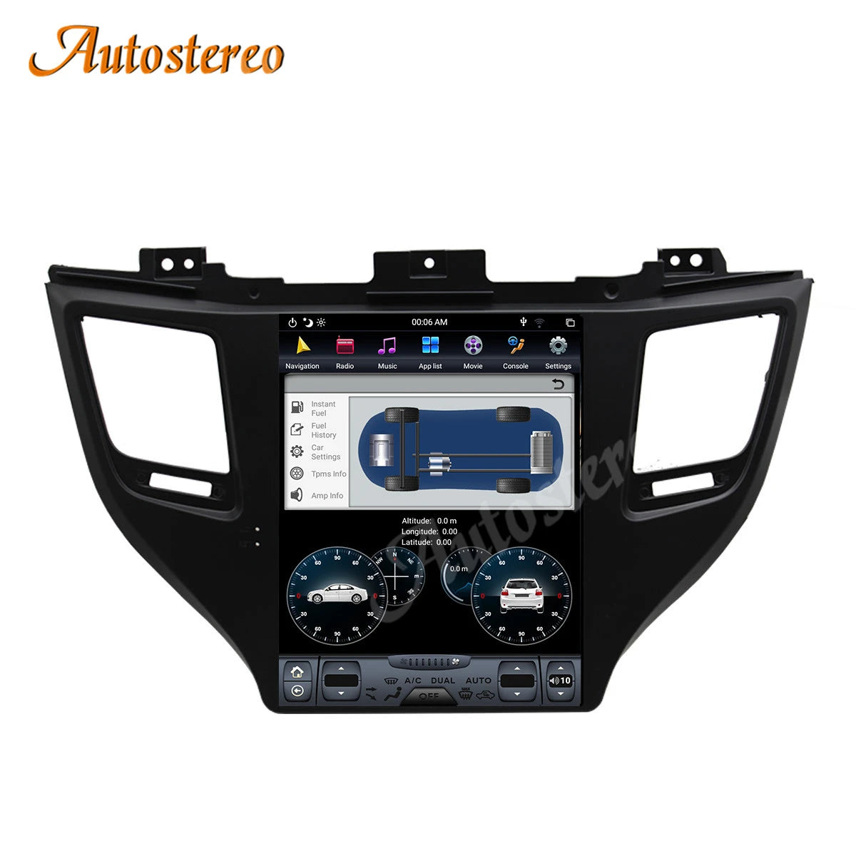 Carplay Android 13 Car Multimedia Player GPS Navigation For Hyundai Tuscon 2015-2019 Car S
