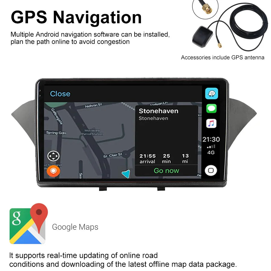 Android 14 Car Radio Stereo For Hyundai Genesis Coupe 2013 - 2016 Multimedia Player GPS Na