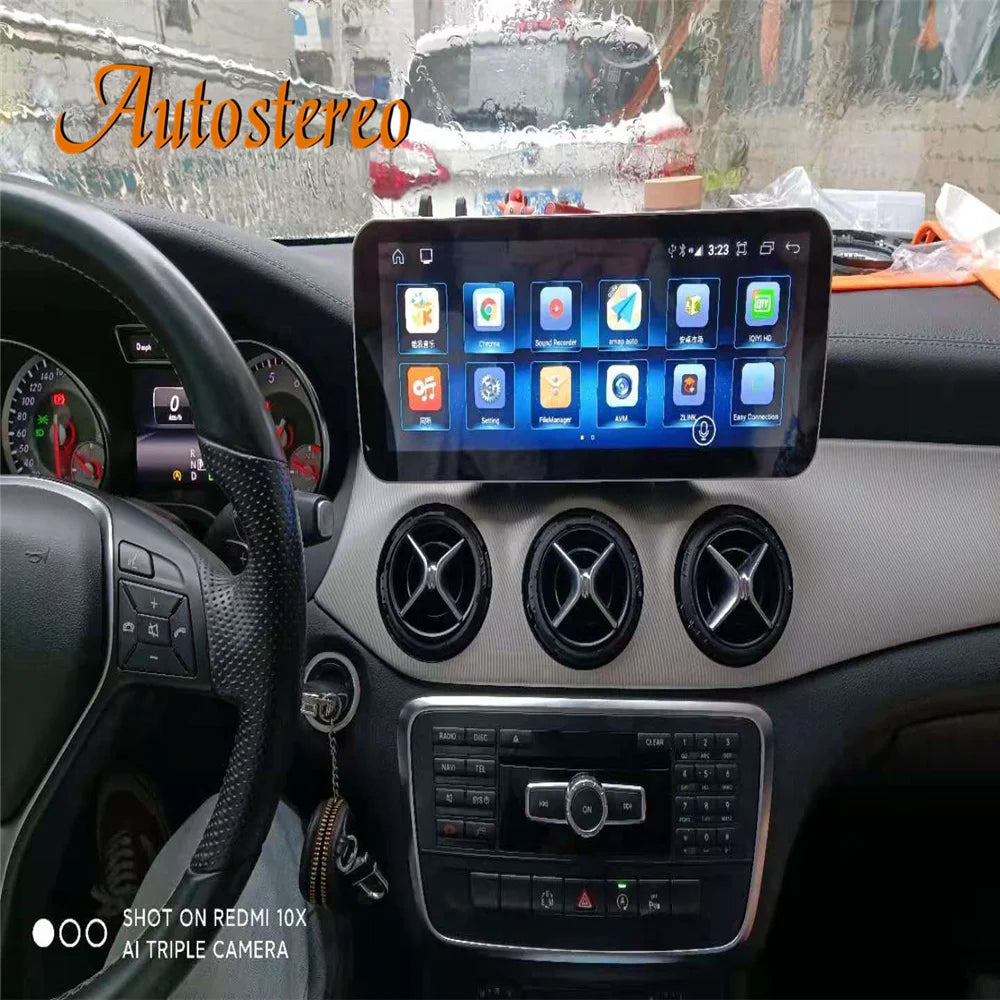 12.3" 1920 720 Android 13.0 256GB For Mercede Benz CLA GLA A Class W176 2013-2019 Car GPS
