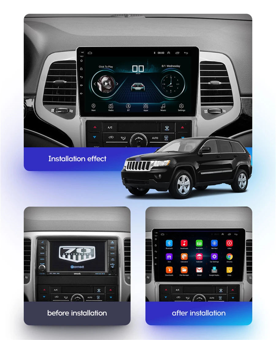 LED Interior Light Kit for Jeep 2011-2013 - Canbus Error-Free Interior Bulbs