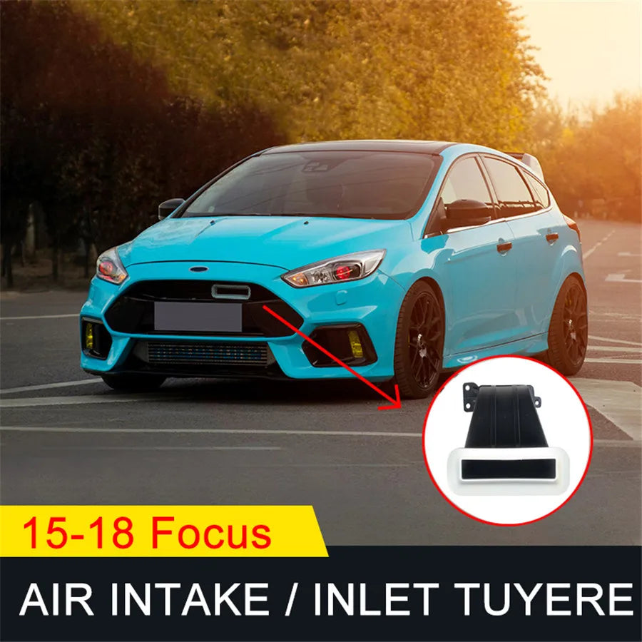 Matte Black 5D Air Intake ABS Part For 2015-2018 Focus ST Ram MK3 4D Sedan