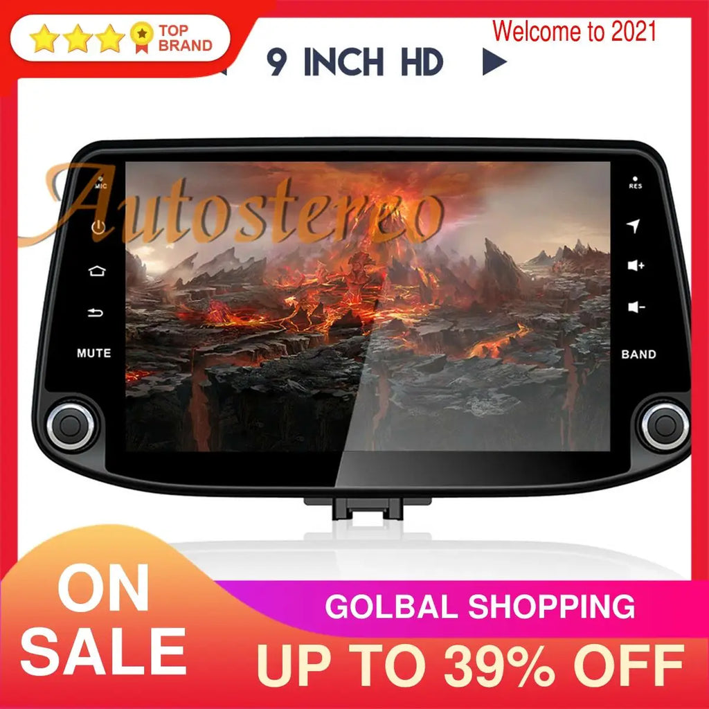 Carplay 4G Android 13 GPS Navigation For Hyundai I30 2017 2018 2019 Auto Radio Head Unit M